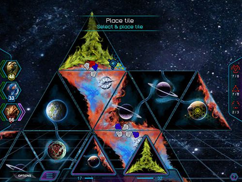 Gameplay screenshots of the Galaxy of Trian for iPad, iPhone or iPod.