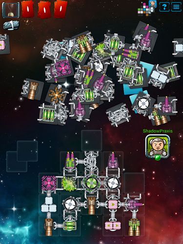 Gameplay screenshots of the Galaxy trucker for iPad, iPhone or iPod.
