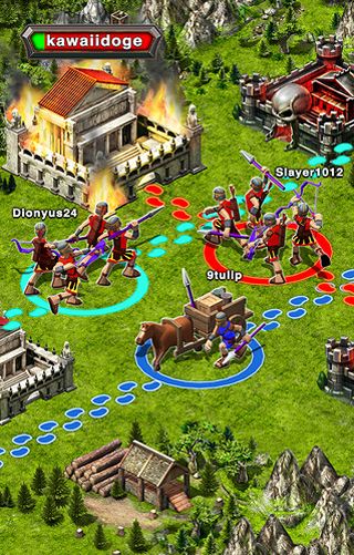 Gameplay screenshots of the Game of war: Fire age for iPad, iPhone or iPod.