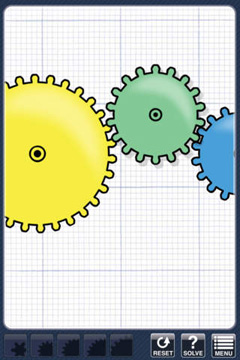 Gameplay screenshots of the Geared for iPad, iPhone or iPod.