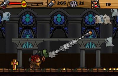 Gameplay screenshots of the Ghost n Zombies for iPad, iPhone or iPod.