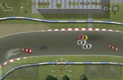 Gameplay screenshots of the Ghost Racer for iPad, iPhone or iPod.