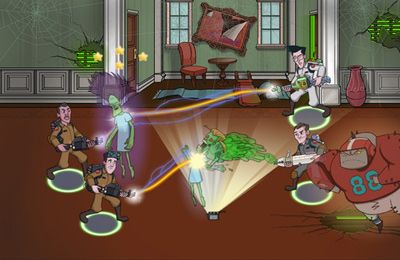 Gameplay screenshots of the Ghostbusters for iPad, iPhone or iPod.