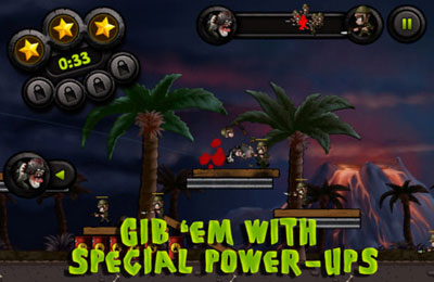 Gameplay screenshots of the GibsNGlory for iPad, iPhone or iPod.