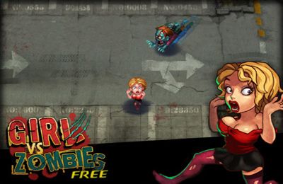 Gameplay screenshots of the Girl vs. Zombies for iPad, iPhone or iPod.