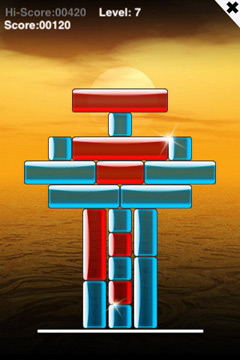 Gameplay screenshots of the Glass Tower for iPad, iPhone or iPod.