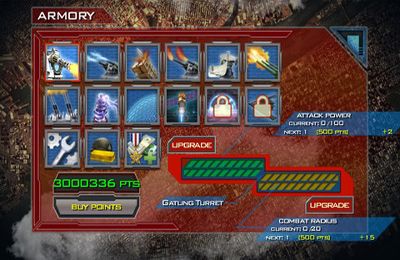 Gameplay screenshots of the Global Defense: Zombie World War for iPad, iPhone or iPod.