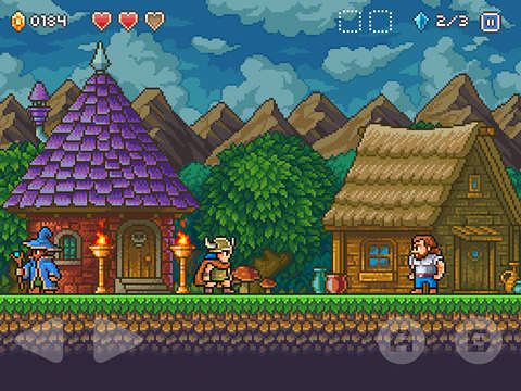 Gameplay screenshots of the Goblin sword for iPad, iPhone or iPod.