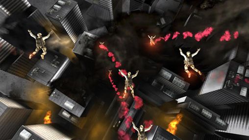Gameplay screenshots of the Godzilla: Strike zone for iPad, iPhone or iPod.