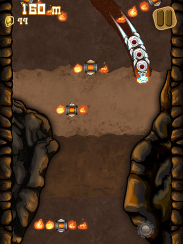Gameplay screenshots of the Gold Diggers for iPad, iPhone or iPod.