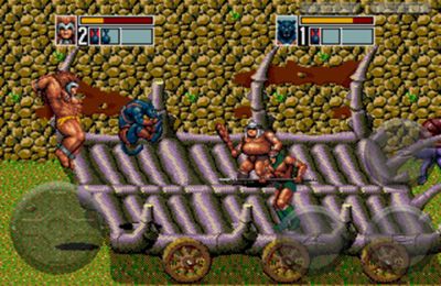 Gameplay screenshots of the Golden Axe 3 for iPad, iPhone or iPod.
