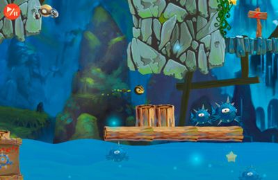 Gameplay screenshots of the Golden Ninja Pro for iPad, iPhone or iPod.