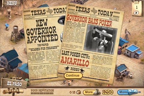 Gameplay screenshots of the Governor of poker 2: Premium for iPad, iPhone or iPod.