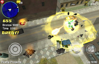 Gameplay screenshots of the Grand Theft Auto: CHINAtown Wars for iPad, iPhone or iPod.