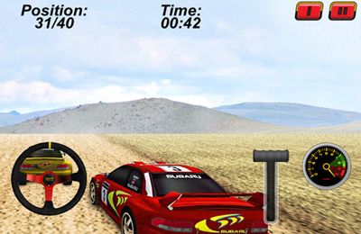 Gameplay screenshots of the Great Tour Rally for iPad, iPhone or iPod.
