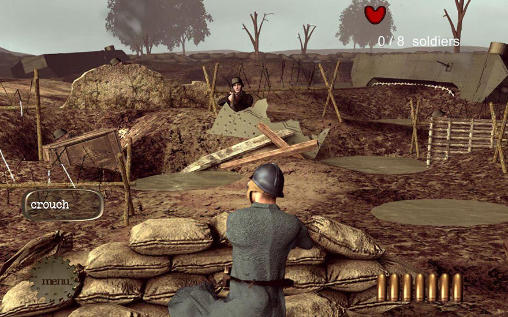 Gameplay screenshots of the Great war: Adventure for iPad, iPhone or iPod.