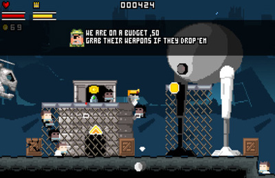 Gameplay screenshots of the Gunslugs for iPad, iPhone or iPod.