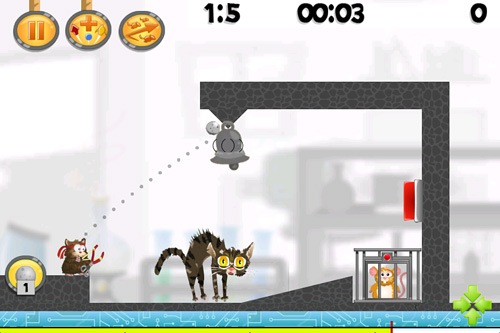 Gameplay screenshots of the Hamster attack! for iPad, iPhone or iPod.