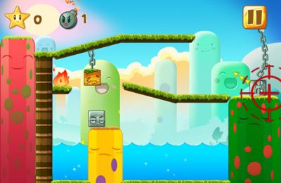 Gameplay screenshots of the Happy Hills for iPad, iPhone or iPod.