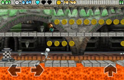 Gameplay screenshots of the Haunted Hallway for iPad, iPhone or iPod.