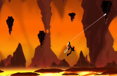 Gameplay screenshots of the Hell Flyer for iPad, iPhone or iPod.