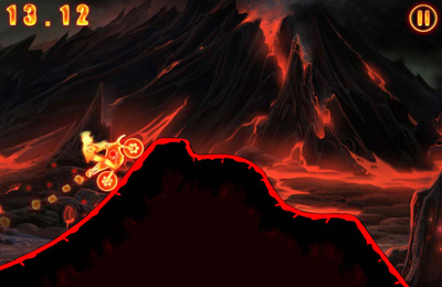 Gameplay screenshots of the Hell Rider for iPad, iPhone or iPod.
