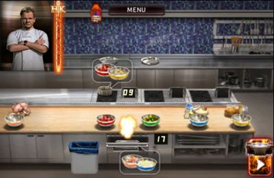 Gameplay screenshots of the Hell's Kitchen for iPad, iPhone or iPod.