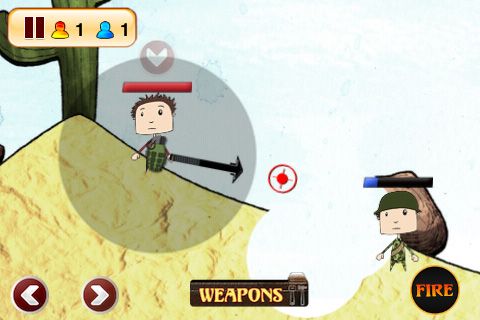 Gameplay screenshots of the Hero Teams for iPad, iPhone or iPod.
