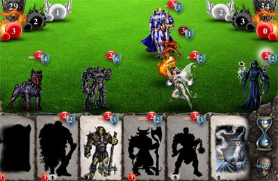 Gameplay screenshots of the Heroes Blade for iPad, iPhone or iPod.