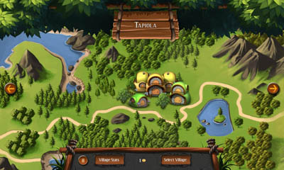 Gameplay screenshots of the Heroes of Kalevala for iPad, iPhone or iPod.