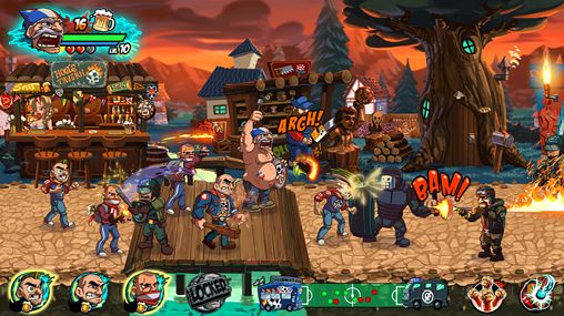 Gameplay screenshots of the Hooligans: The bravest for iPad, iPhone or iPod.