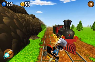 Gameplay screenshots of the Hugo Troll Race for iPad, iPhone or iPod.