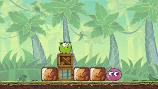 Gameplay screenshots of the Hungry Piggy 3: Carrot for iPad, iPhone or iPod.