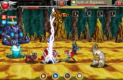 Gameplay screenshots of the HYBRID 2: Saga of Nostalgia for iPad, iPhone or iPod.