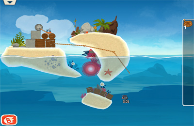 Gameplay screenshots of the iBlast Moki 2 HD for iPad, iPhone or iPod.