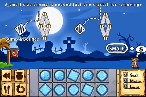 Gameplay screenshots of the Ice defence for iPad, iPhone or iPod.