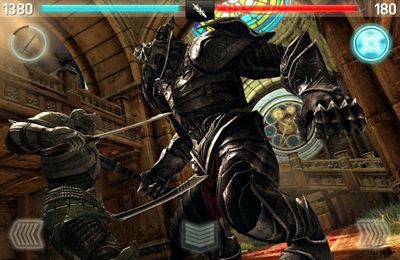 Gameplay screenshots of the Infinity Blade 2 for iPad, iPhone or iPod.
