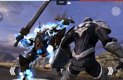 Gameplay screenshots of the Infinity Blade 3 for iPad, iPhone or iPod.