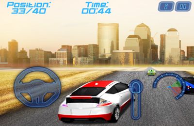 Gameplay screenshots of the Infinity Road Racing for iPad, iPhone or iPod.