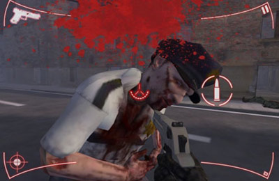 Gameplay screenshots of the Invasion: Zombie Survival Game for iPad, iPhone or iPod.