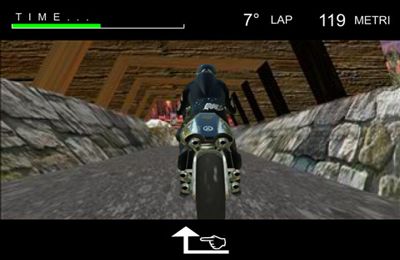 Gameplay screenshots of the iRace 3D for iPad, iPhone or iPod.
