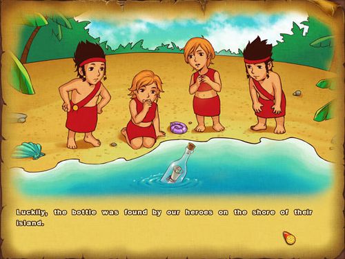 Gameplay screenshots of the Island tribe 5 for iPad, iPhone or iPod.