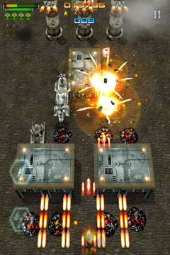 Gameplay screenshots of the iStriker 2: Air Assault for iPad, iPhone or iPod.