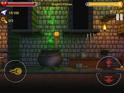 Gameplay screenshots of the Jack & the creepy castle for iPad, iPhone or iPod.