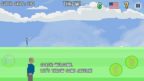 Gameplay screenshots of the Javelin masters 2 for iPad, iPhone or iPod.