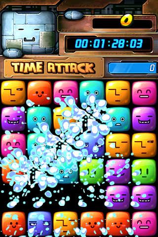 Gameplay screenshots of the Jelly booom for iPad, iPhone or iPod.
