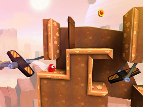 Gameplay screenshots of the Jelly Jump for iPad, iPhone or iPod.