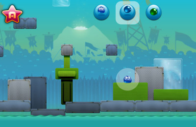 Gameplay screenshots of the Jelly Wars for iPad, iPhone or iPod.