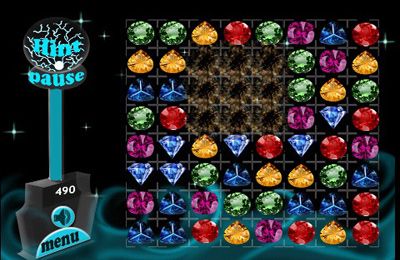 Gameplay screenshots of the Jewel Blast for iPad, iPhone or iPod.