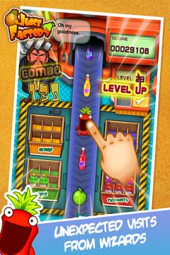 Gameplay screenshots of the Juice Factory – The Original for iPad, iPhone or iPod.